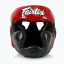 Kask bokserski FAIRTEX Sparring HG13 – czarno/czerwony - Wielkość: M