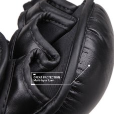 REVGEAR Pinnacle P4 MMA Sparringhandschuhe – Schwarz/Grau