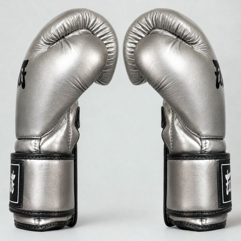 Fairtex BGV9C-PLUS Heavy Hitter’s  Mexican Style rękawice bokserskie –  Gun Metallic