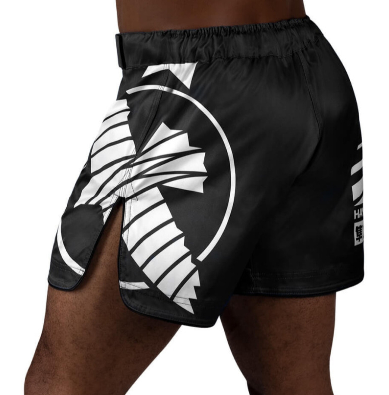 Hayabusa Icon Fight Mid Length Shorts - black - Size: XL