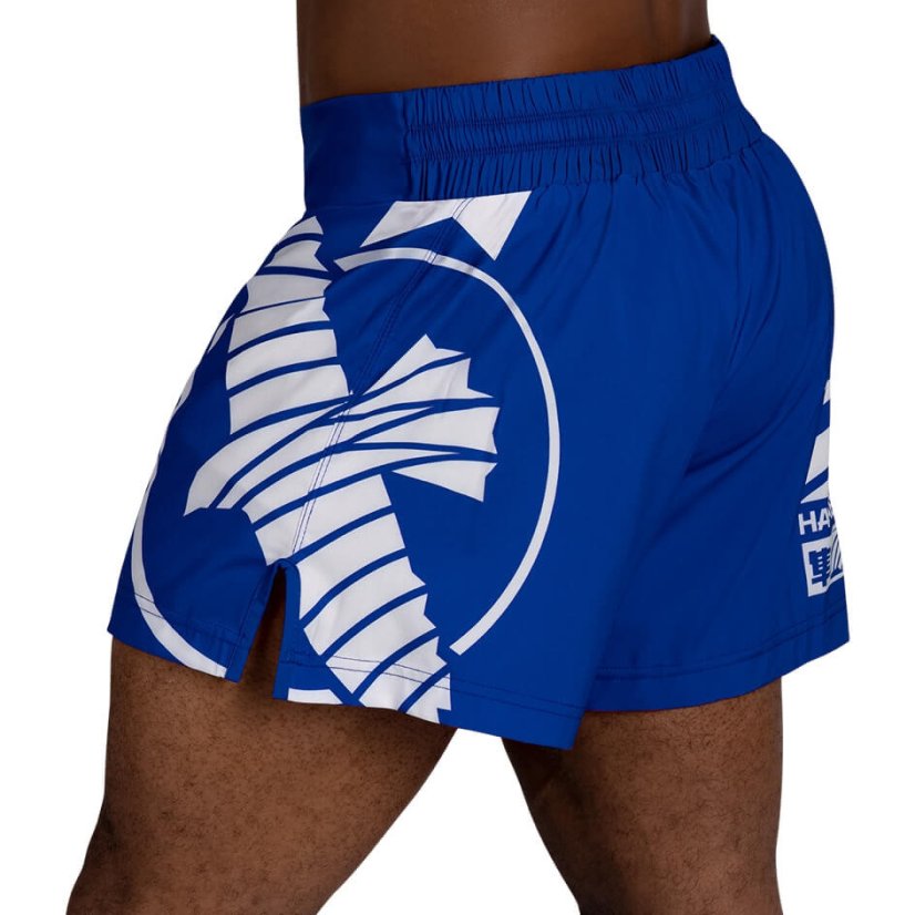 Hayabusa Icon Kickbox rövidnadrág - kék/fehér - Méret: M