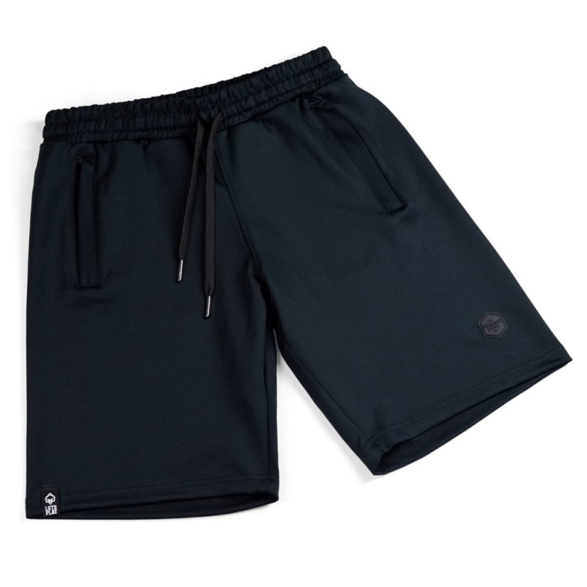 Męskie spodenki sportowe Ground Game Label – czarne - Wielkość: 2XL