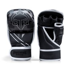 Ground Game Logo 3.0 MMA Sparringhandschuhe – Schwarz