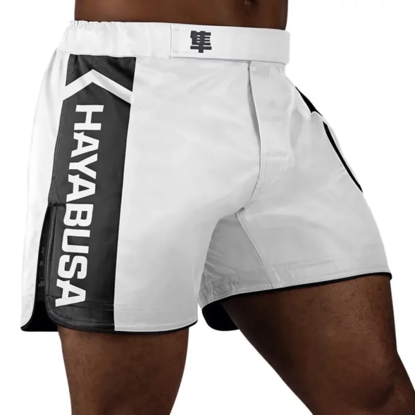 Rövidnadrág Hayabusa Icon Fight Mid Lenght  - fehér - Méret: XL