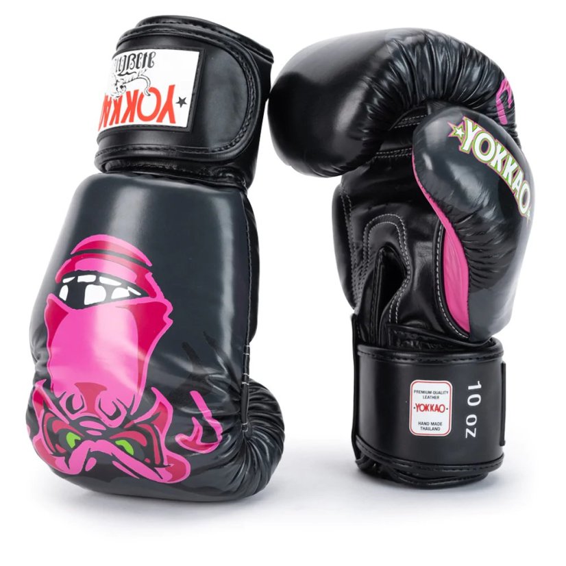 New 12 oz Yokkao Boxing on sale Gloves - Redgammon Blue