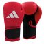 Boxing gloves ADIDAS Hybrid 25 - Red - Weight of gloves: 8oz