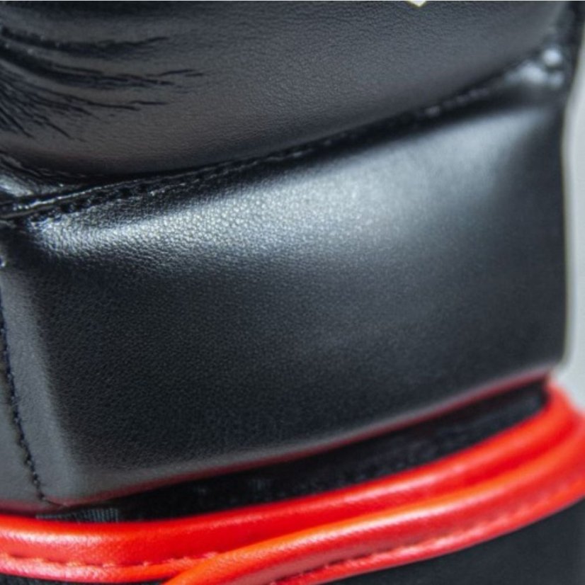 Mănuși MMA REVGEAR Premier Deluxe - negru/roșu - Mărime: S