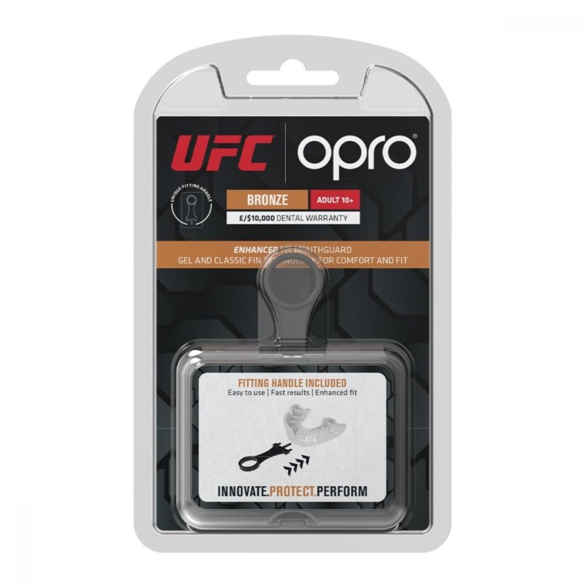 Ochraniacz na zęby Opro Bronze UFC Senior - biały