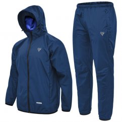 RDX H2 Sauna oblek s kapucí na hubnutí - modrá
