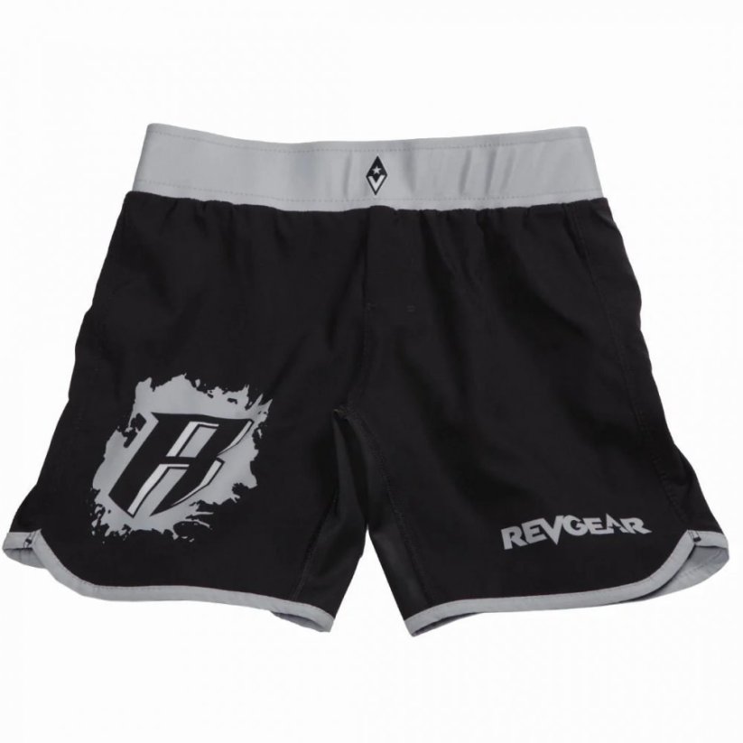 Detské MMA tréningové šortky REVGEAR - šedá - Veľkosť: Youth M