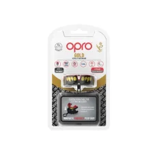 Chránič zubov Opro Gold Jawz Senior - čierna/zlatá