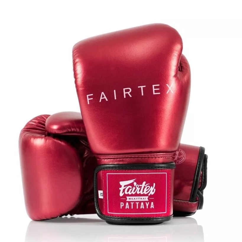 Fairtex BGV22 Metallic Boxing Gloves – Red