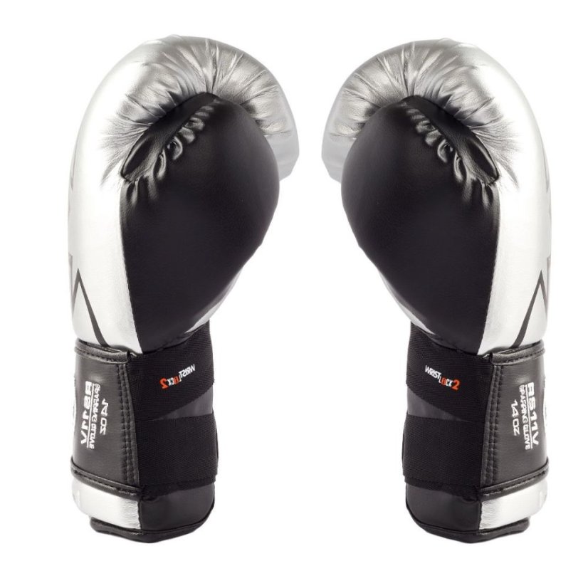 Boxerské sparingové rukavice RIVAL RS11V Evolution - stříbrná
