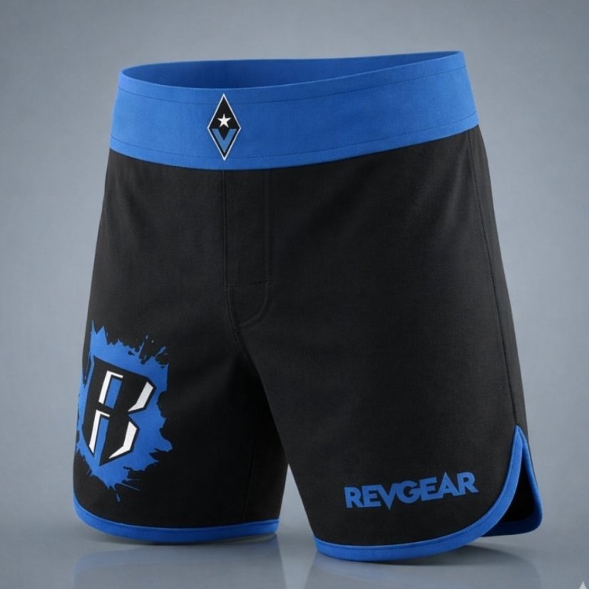 Detské MMA tréningové šortky REVGEAR - modrá
