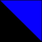 Schwarz/Blau
