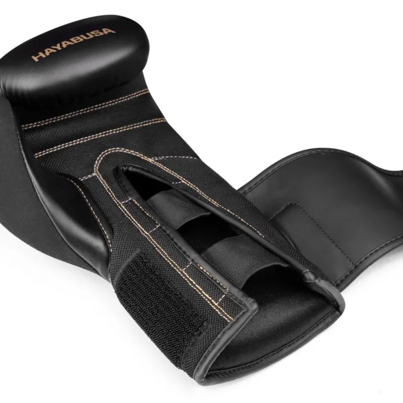 Hayabusa S4 boxerské rukavice – černá/zlatá