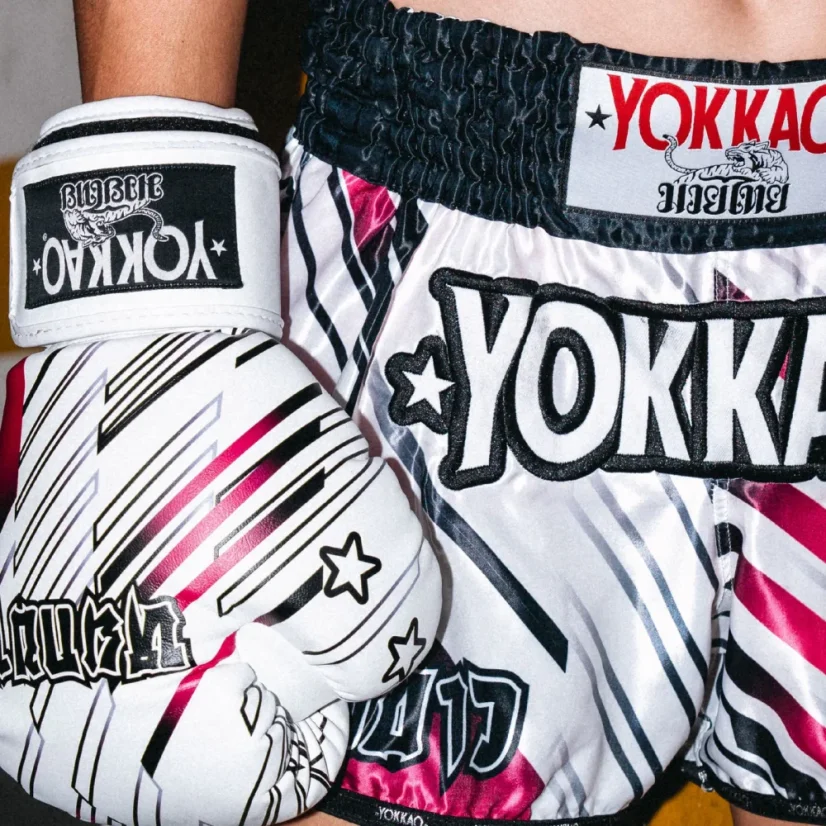 YOKKAO Power rękawice bokserskie – white