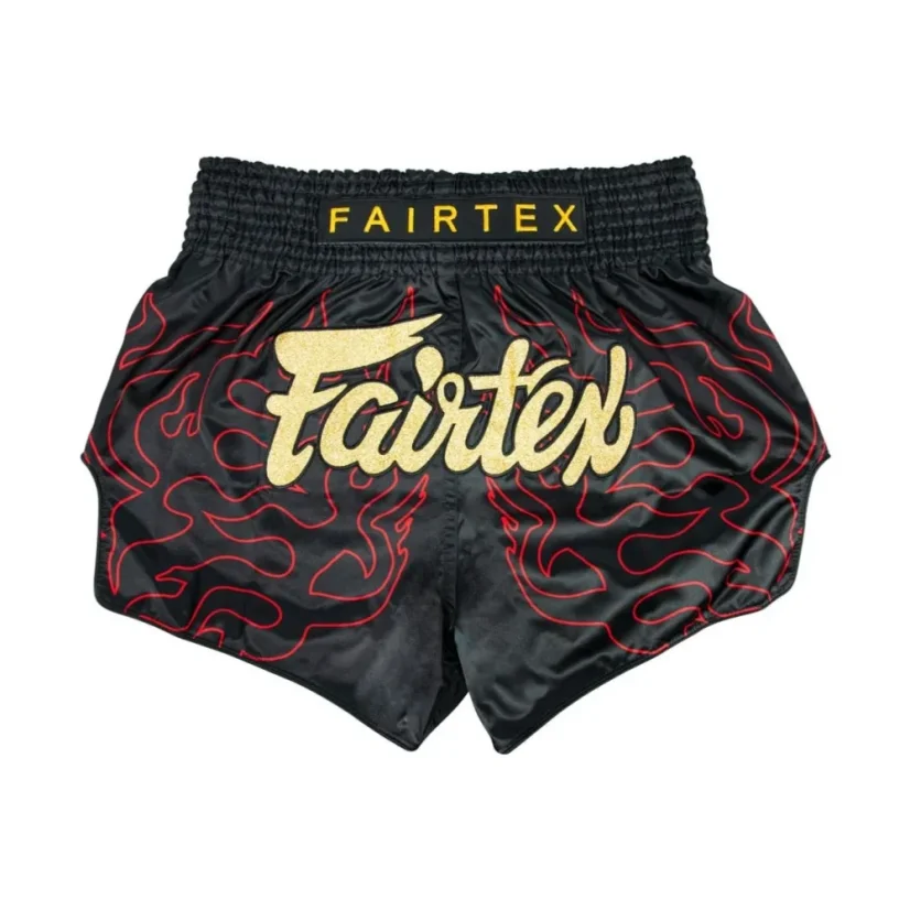 Fairtex BS1920 Black Lava spodenki Muay Thai