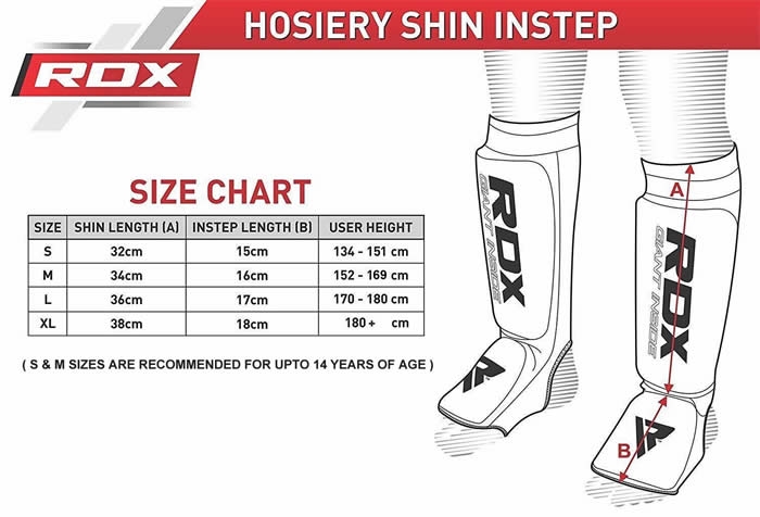 Chrániče holení RDX SIB - Velikost: S