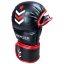 MMA rukavice REVGEAR Premier Deluxe - černá/červená - Velikost: S