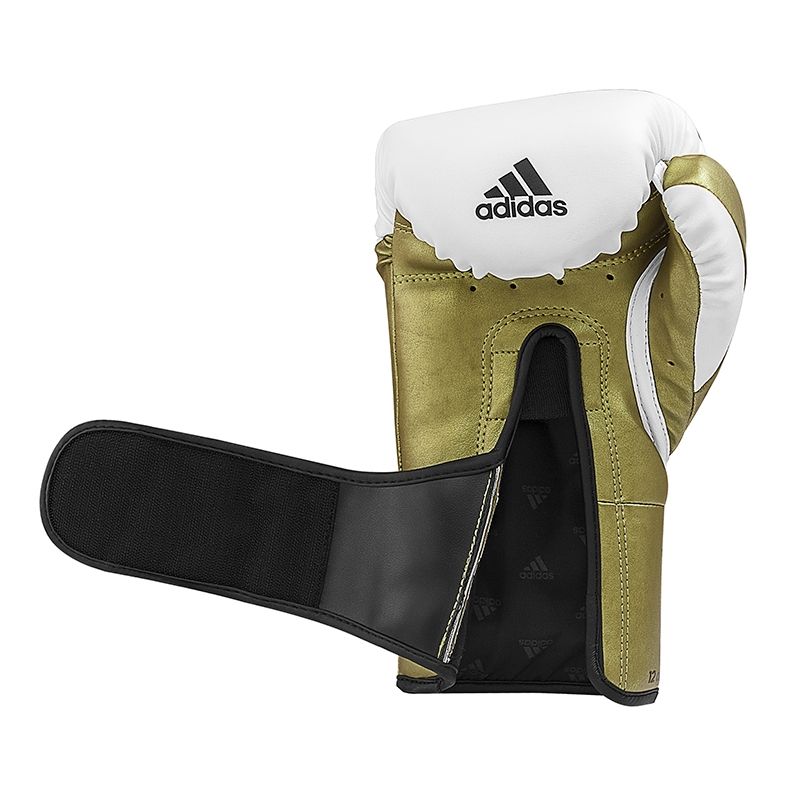 Mănuși de box ADIDAS Speed ​​​​Tilt 350V PRO - albe - Greutatea mănușilor în Oz: 12oz