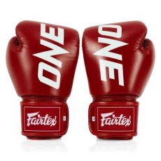 Boxerské rukavice Fairtex BGV1 – ONE – červená