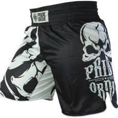 PRiDEorDiE Reckless Bones MMA shorts