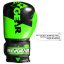 Boxerské rukavice REVGEAR Pinnacle – černá/lime - Váha rukavic: 16oz