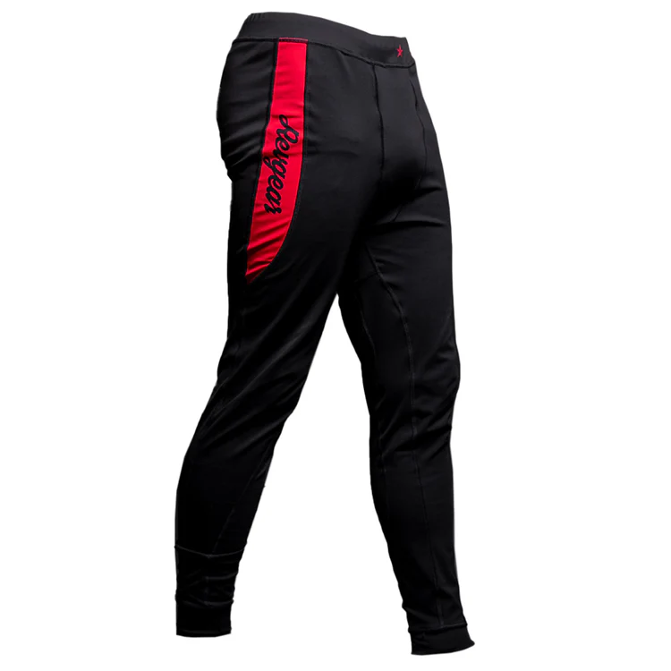 Férfi kompressziós leggings REVGEAR Grizzly – fekete/piros - Méret: XL