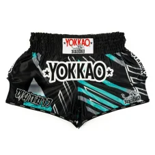YOKKAO Power Muay Thai šortky – čierna