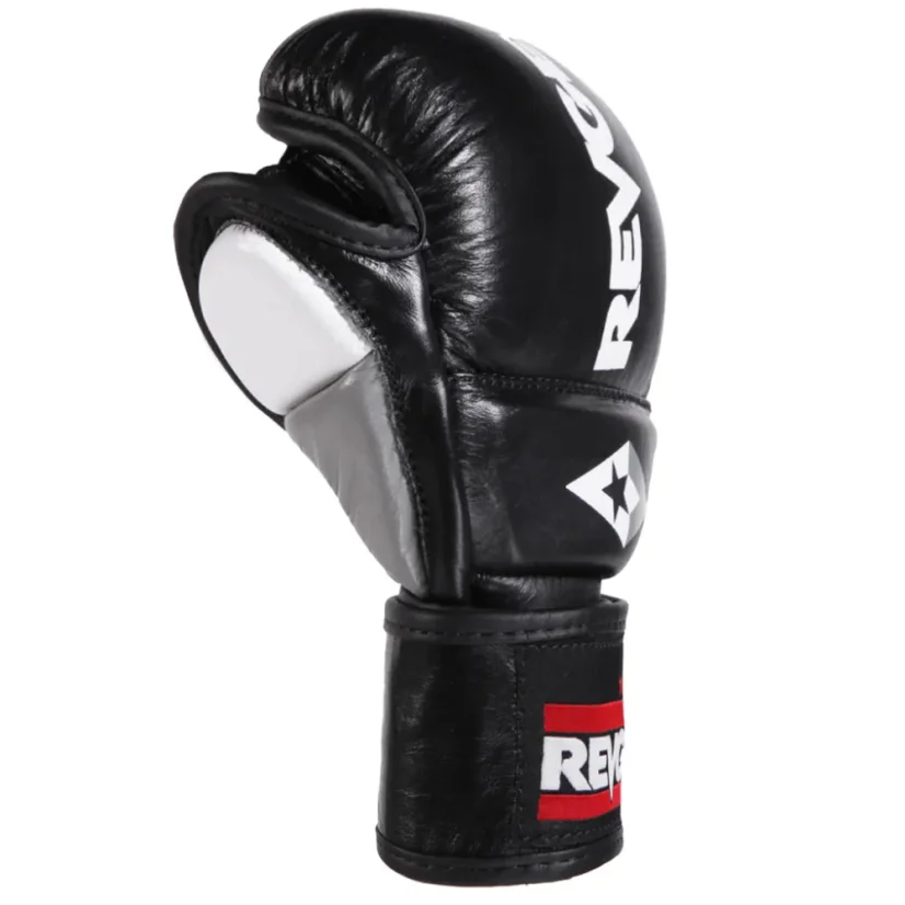 MMA training and sparring gloves REVGEAR Pro Series MS1 - black - Size: M