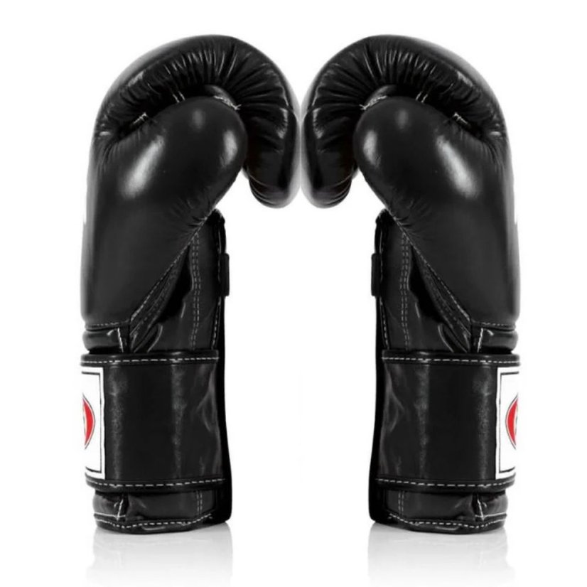 Fairtex BGV9 Heavy Hitter’s Mexican Style rękawice bokserskie – czarne - Waga rękawic w Oz: 10oz