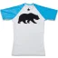Női Grizzly Rashguard REVGEAR SS – kék - Méret: XL
