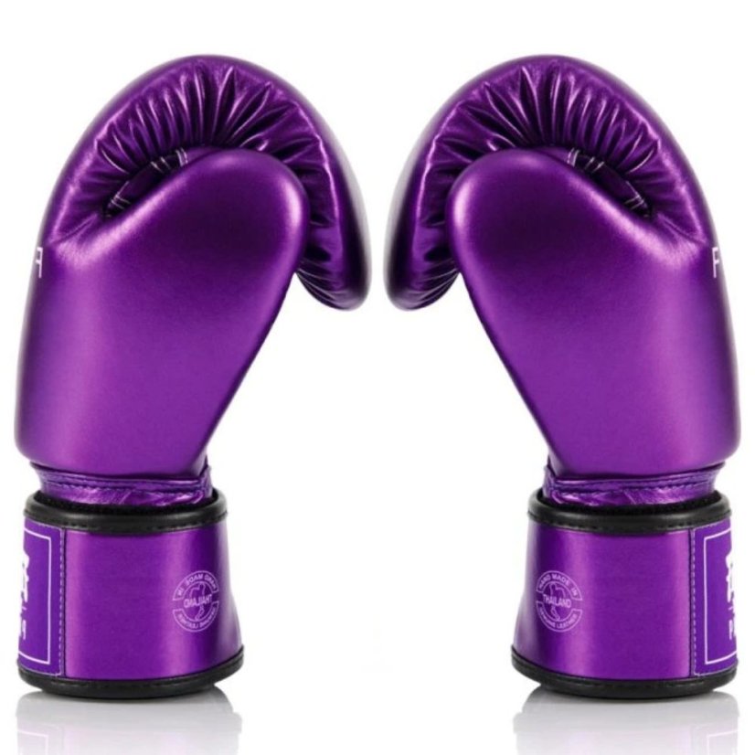 Mănuși box Fairtex BGV22 Metallic – violet - Greutatea mănușilor în Oz: 10oz