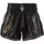 Muay Thai Pantaloni scurți REVGEAR Legends Demon - Negru/Auriu - Mărime: L