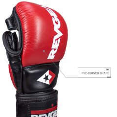 MMA tréninkové a sparingové rukavice REVGEAR Pro Series MS1- červená