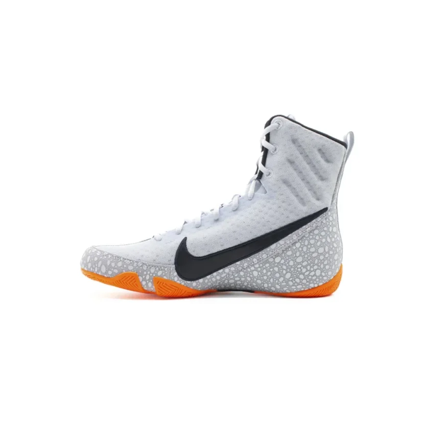Ghete de box Nike Machomai 3 SE – gri/portocaliu - Dimensiunea pantofului EU: 43