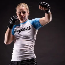 Women's Grizzly Rashguard REVGEAR SS – Blue