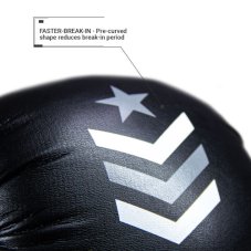 MMA rukavice REVGEAR Premier Deluxe - čierna/šedá