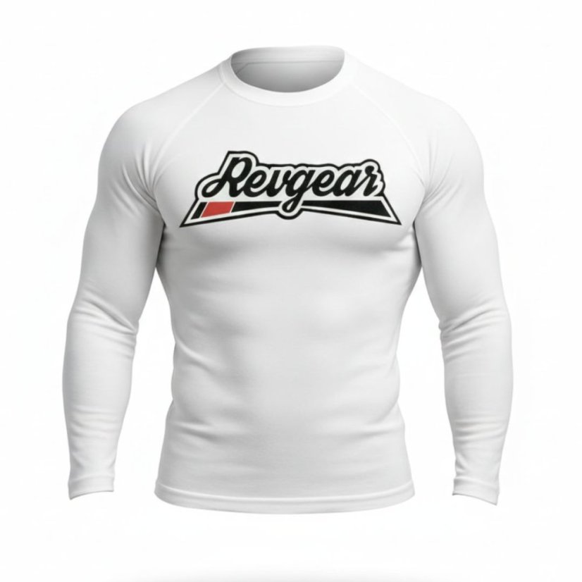 Rash Guard Revgear LS - biely - Veľkosť: L