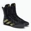 Buty bokserskie ADIDAS Box-Hog 4 - czarny/złoty