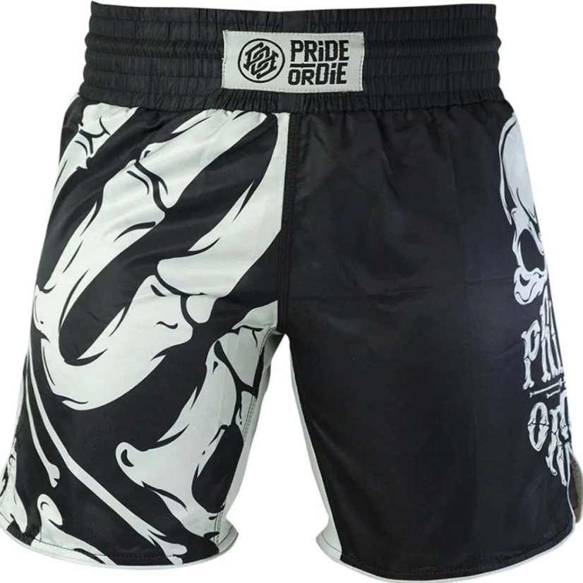 PRiDEorDiE Reckless Bones MMA shorts