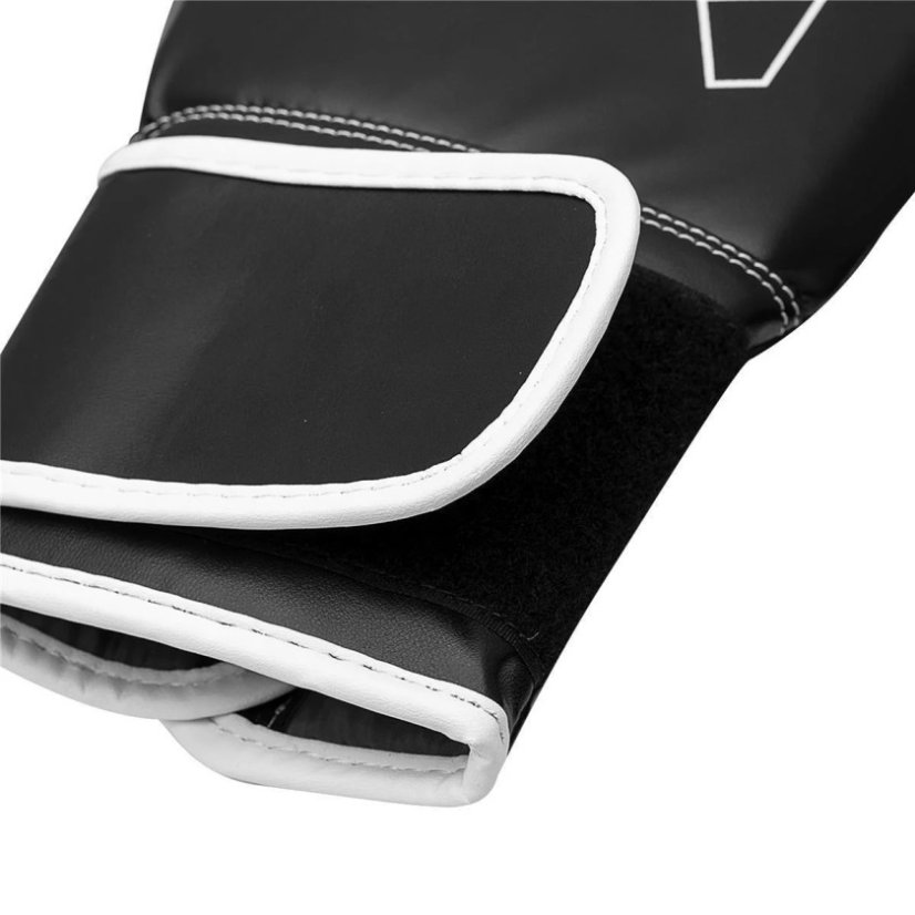 Adidas Hybrid 80 Boxing Gloves – Black/White - Weight of gloves: 14oz
