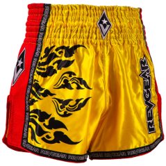 Muay Thai šortky REVGEAR Legends Spirit - žltá/oranžová