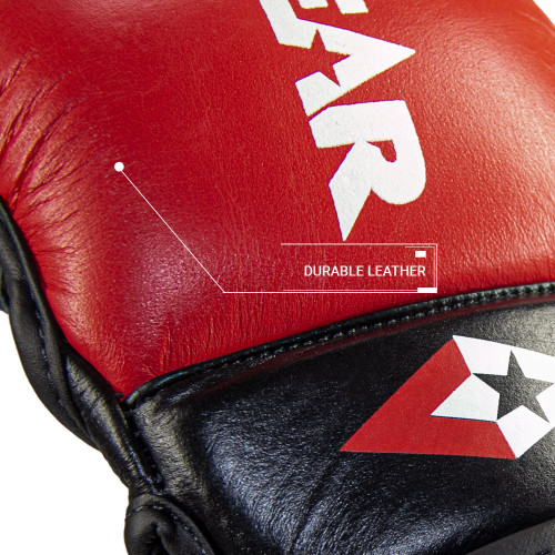 MMA edző és sparring kesztyű REVGEAR Pro Series MS1 - piros