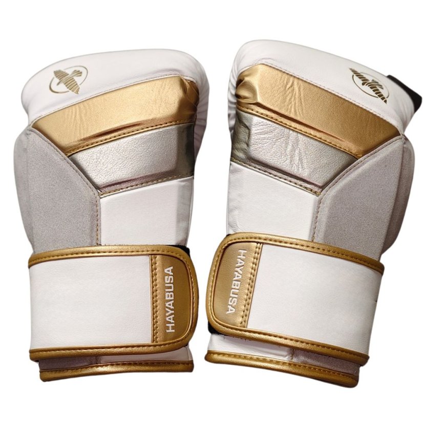 Hayabusa T3 boxkesztyű - fehér/arany