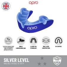 OPRO Silver Mouthguard Jawz Senior – Schwarz