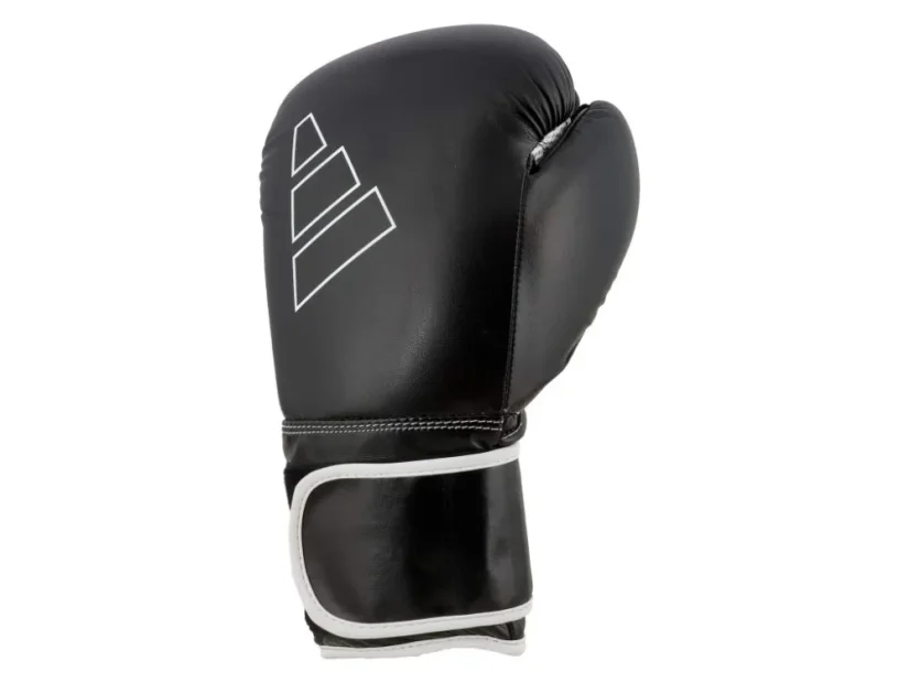 Adidas Hybrid 80 Boxing Gloves – Black/White - Weight of gloves: 14oz