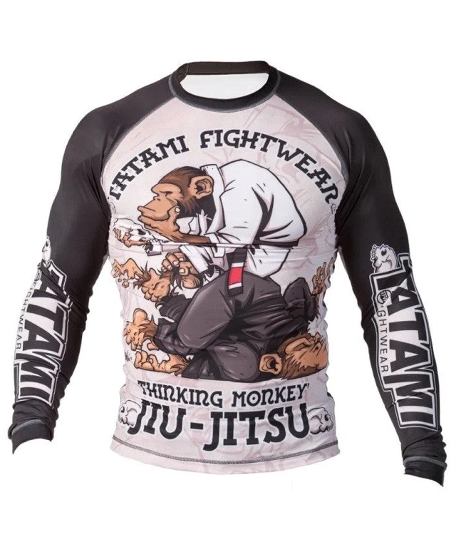 Rashguard TATAMI Thinker Monkey