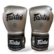 Fairtex BGV9C-PLUS Heavy Hitter’s  boxerské rukavice –  Gun Metallic